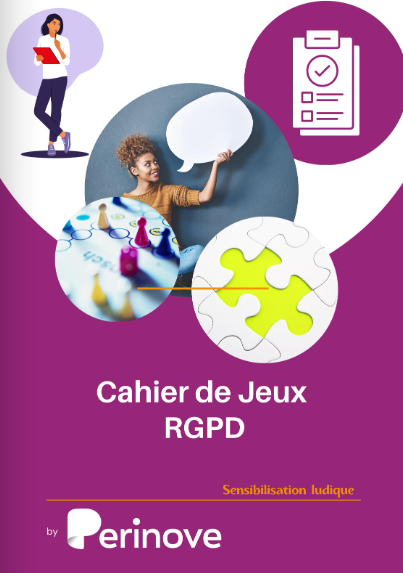 Couverture du cahier de jeux RGPD de PERINOVE